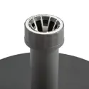 Sparta Anthracite Round Parasol Base - 30kg